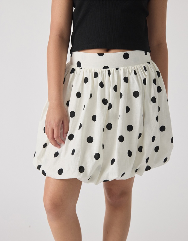 Decjuba Kids - Becky Bubble Hem Mini Skirt - Teens