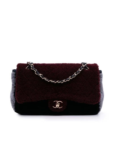 Pre-Loved by Azura Reborn - Pre-Loved Medium Quilted Shearling Single Flap