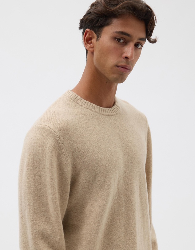 AERE - Premium Wool Crew Neck Knit Jumper
