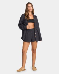 Billabong - Womens In The Waves Elastic Waist Shorts