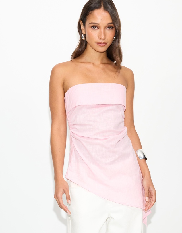 Dazie - Daytona Cotton Strapless Top