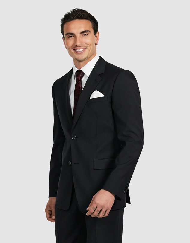 Tarocash - Titan Slim Wool Suit Jacket