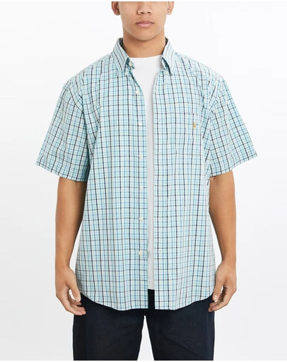 Vintage by The Real Deal - Pre Loved - Vintage 90s Polo Ralph Lauren Short Sleeve Button Up Shirt