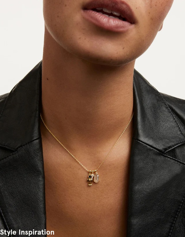 PDPAOLA - Girl & Boy Charm Necklace