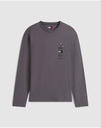 Tommy Jeans - Relaxed Peaks LS Tee