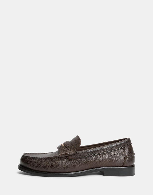 Tommy Hilfiger - Study Tumble Leather Penny Loafers - Men's