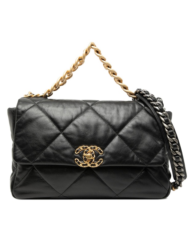 Chanel - Pre-Loved Large Lambskin 19 Flap