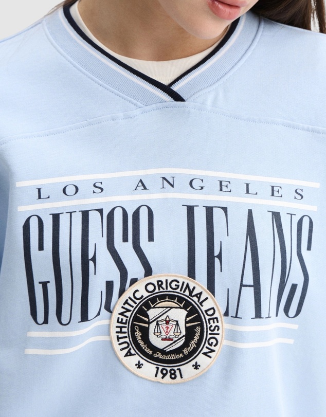 GUESS - GUESS JEANS Oversized Vintage Sweatshirt
