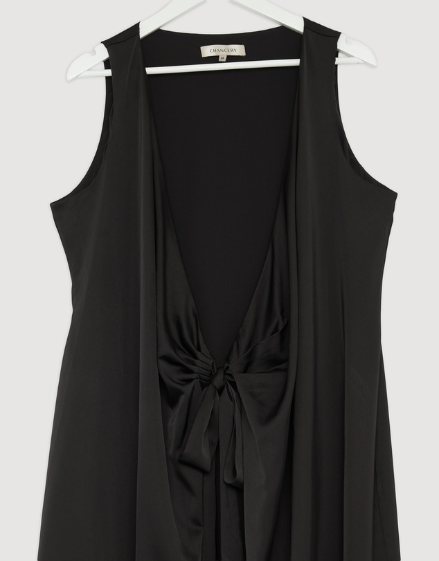 Revibe - Repaired CHANCERY Lani Sleeveless Wrap Maxi Dress - AU 16