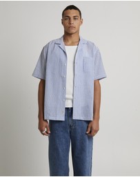 Arvust - Seersucker Short Sleeve Resort Shirt