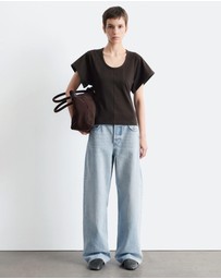 & Other Stories - Scoop-Neck T-Shirt