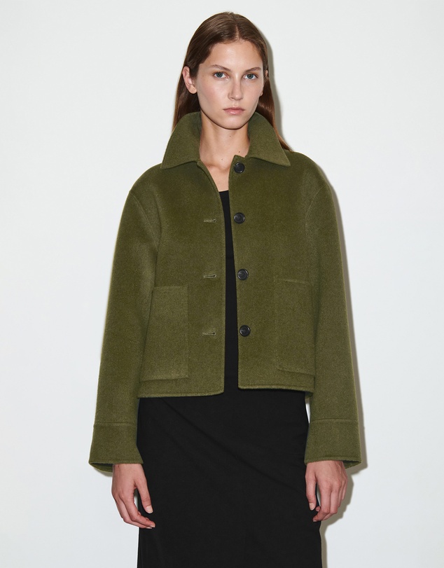 COS - Boxy Double-Faced Wool Jacket