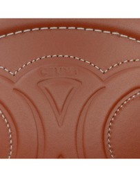 Pre-Loved by Azura Reborn - Pre-Loved Small Calfskin Cuir Triomphe Oval Crossbody