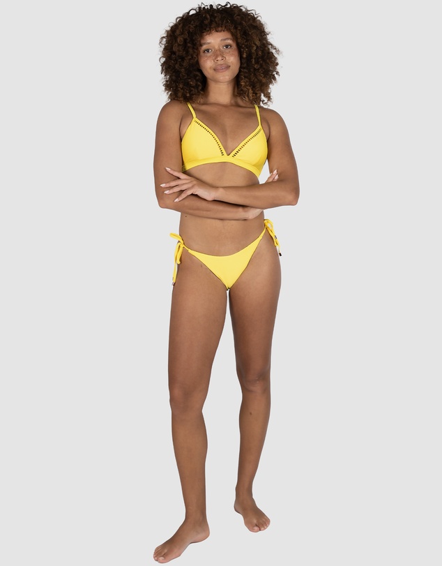 Baku Swimwear - Rococco Fixed Ladder Lace Triangle Bikini Bra Top