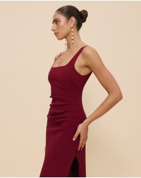 CHANCERY - Eloise Cross Front Square Neck Dress