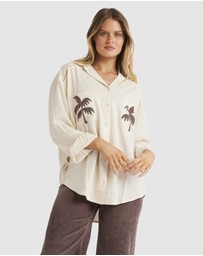 Billabong - Womens Sunset Canyon Short Sleeve Shirt