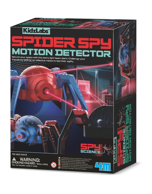4M - 4M - Kidzlabs - Spider Spy Motion Detector