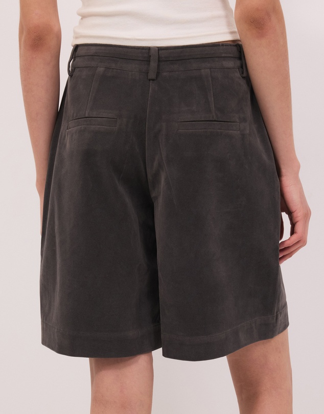 Calli - Arlo Faux Suede Shorts