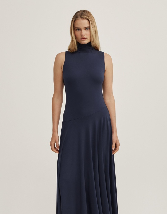 Witchery - High Neck Asymmetric Dress