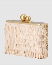 Olga Berg - Carlita Fringe Clutch
