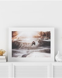 Olive et Oriel - Live To Ride Art Print
