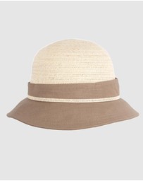 Max Alexander - Straw Nude Summer Beach Sun Hat