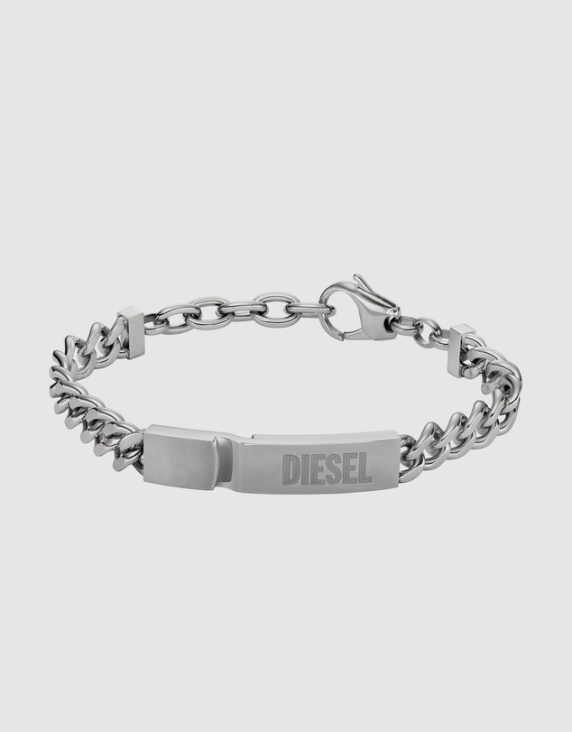Diesel - Stacked Silver-Tone Bracelet DX0966040