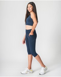 School Active Sports - SAS Active Crop Top and 3/4 Leggings Bundle