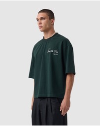 Zanerobe - Keychain Flow Crop Tee Forest