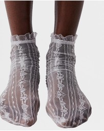 High Heel Jungle - Frill Neck Sock