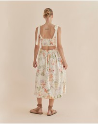 Amelius - Orangerie Sleeveless Midi Dress