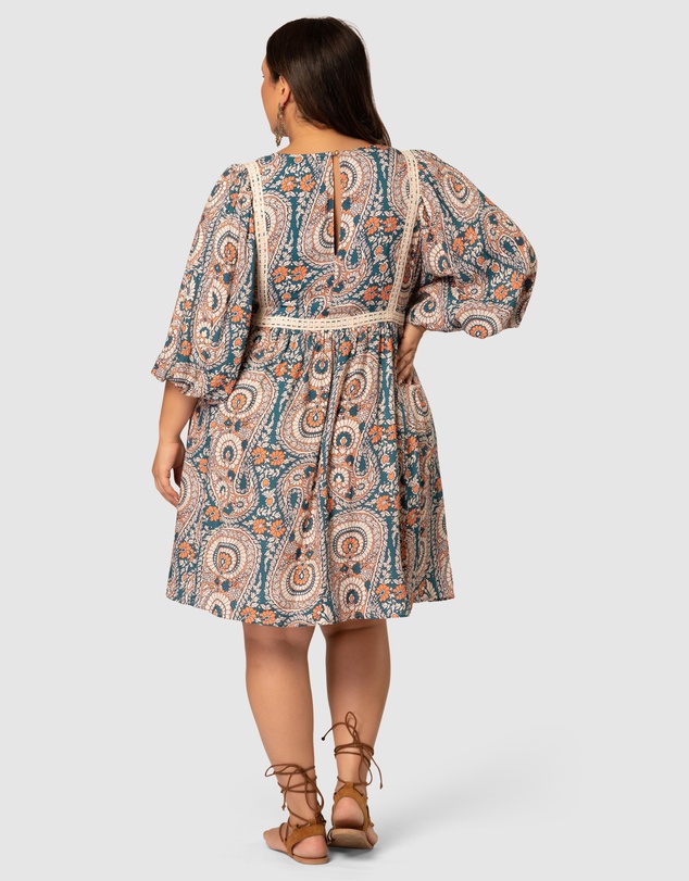 The Poetic Gypsy - Sea Breeze Mini Dress