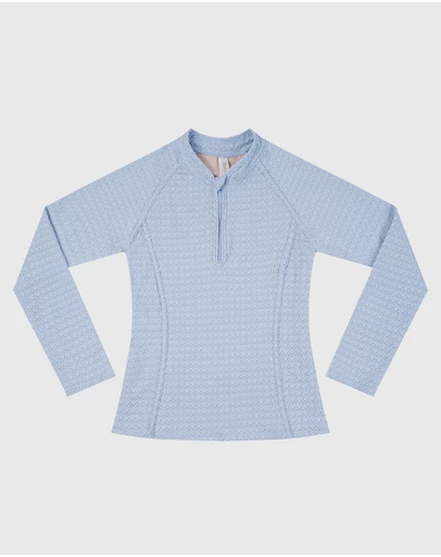 Aqua Blu Kids - Stepping Stones Long Sleeve Rash Vest - Teens