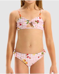 Seafolly - Citrus Gingham Bikini - Teens