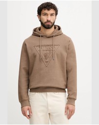 GUESS - Triangle Raw Patch Hoodie