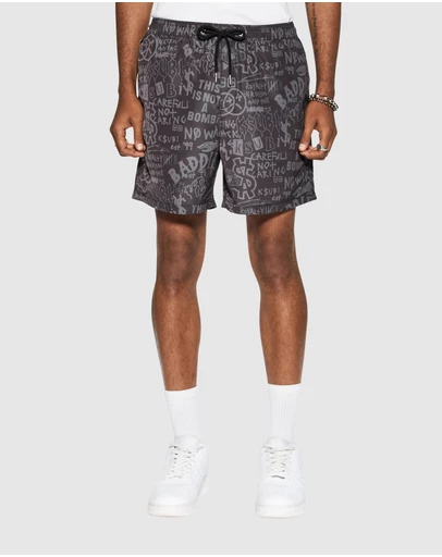 Ksubi - BADDIES BOARDSHORT BLACK