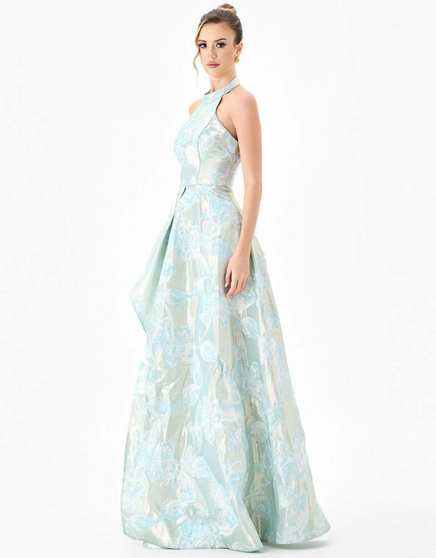 Bariano - Atila High Neck Gown