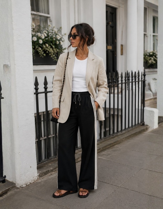 Esther & Co - Iverie Pants - Black Multi