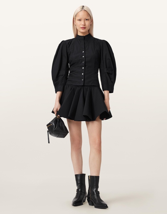 AllSaints - Maud Lace Up Shirt