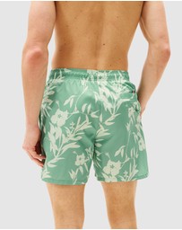 Tommy Hilfiger - Original Print Mid Length Swim Shorts