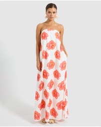 Pasduchas - Brielle Strapless Maxi Dress
