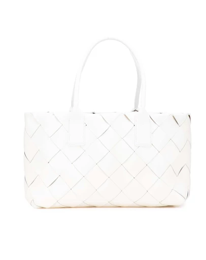 Pre-Loved by Azura Reborn - Pre-Loved Small Lambskin Intrecciato Cabat Tote