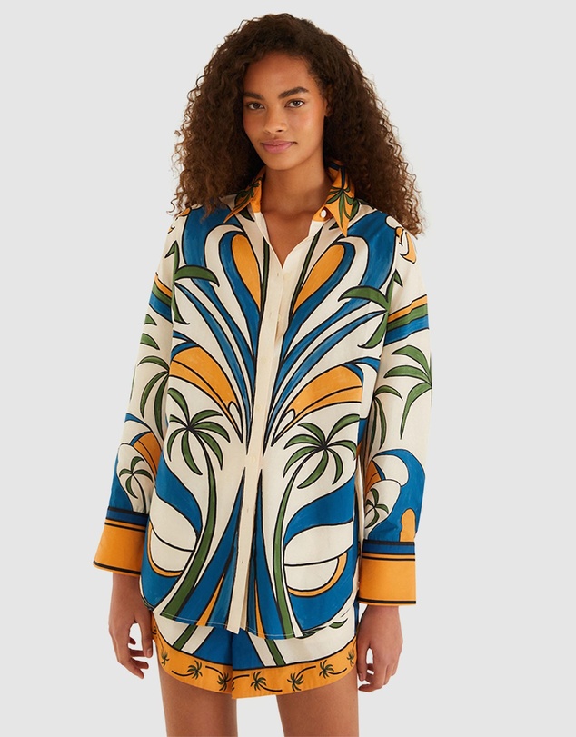 Farm Rio - Tropical Graphic Shirt