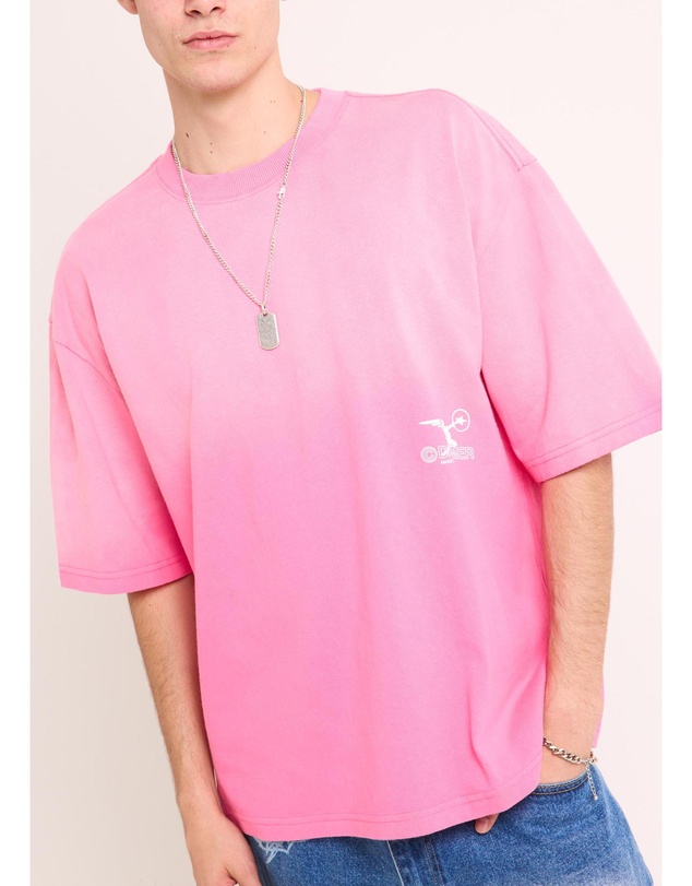 Black Noise White Rain - Homme Crop T-Shirt