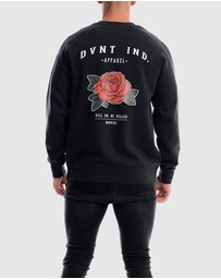 DVNT - Rose Crewneck