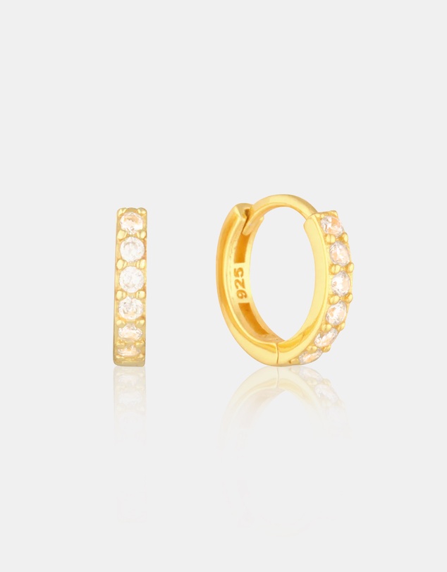 The Silver Collective - Jet Earrings