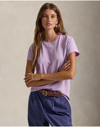 Polo Ralph Lauren - Classic Fit Cotton Jersey Crewneck Tee - The ICONIC Exclusive