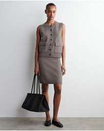 COS - Merino Wool Buttoned Vest