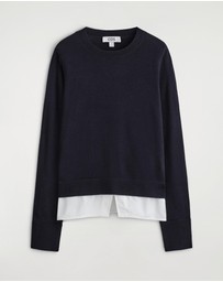 COS - Layered Merino Wool Jumper