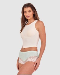 Bras N Things - Faith Full Brief-Print Paisley